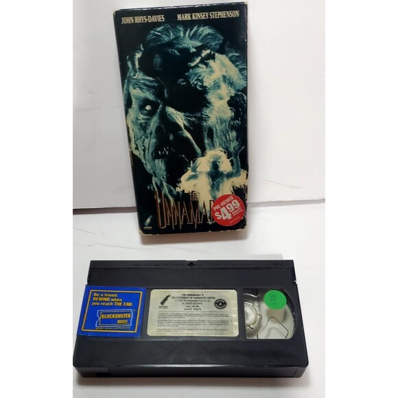 The Unnamable II VHS Horror H.P. Lovecraft John Rhys-Davies Prism Not tested - Picture 2 of 15
